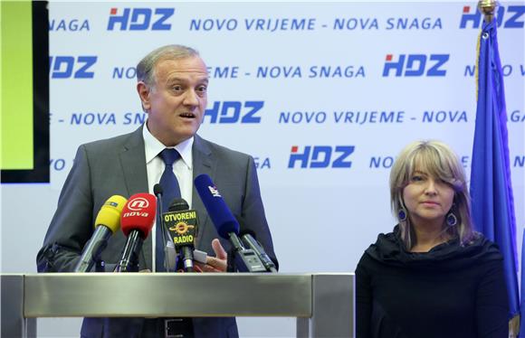 Tiskovna konferencija HDZ-a 'Milanović, Fumić i govor mržnje'