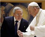 VATICAN CUBA POPE FRANCIS MEETS RAUL CASTRO