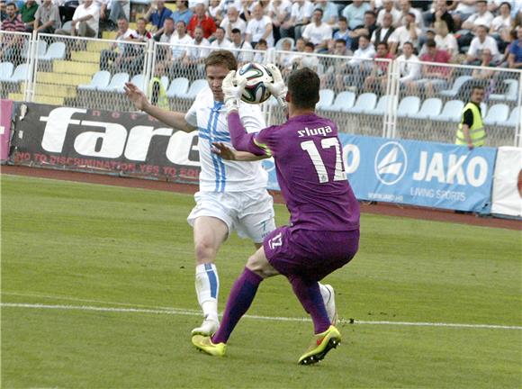 Prva HNL: Rijeka - Lokomotiva 4-0 (poluvrijeme)