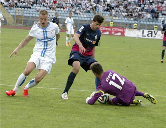 Prva HNL: Rijeka - Lokomotiva 4-0 (poluvrijeme)