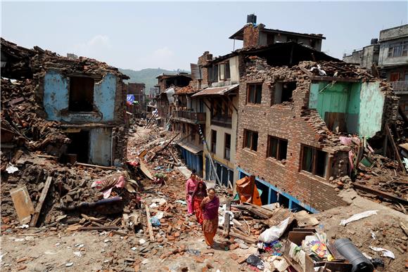 NEPAL EARTHQUAKE AFTERMATH