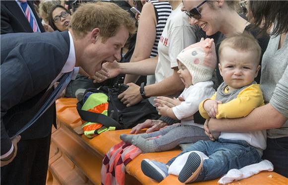 NEW ZEALAND PRINCE HARRY VISIT