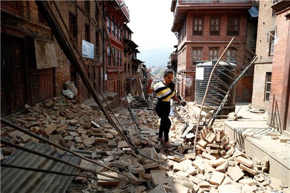 NEPAL EARTHQUAKE AFTERMATH