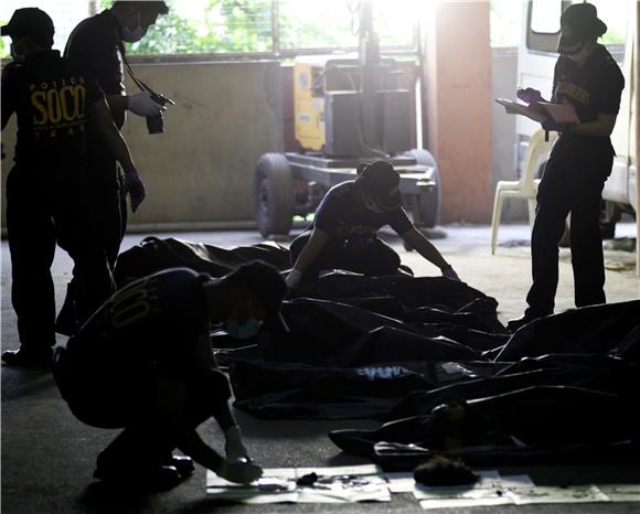 PHILIPPINES FIRE AFTERMATH