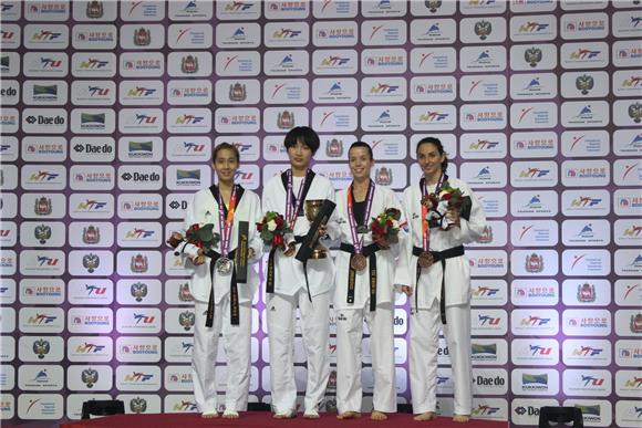 Ana Zaninovic wins bronze at World Taekwondo Championships at Chelyabinsk