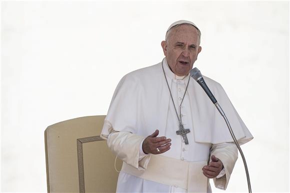 VATICAN POPE FRANCIS GENERAL AUDIENCE