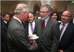 IRELAND PRINCE CHARLES GERRY ADAMS