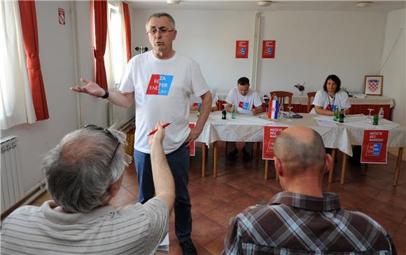 Konferencija za medije 'Za referendum: Nećete bez naroda!' 