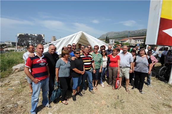 Radnici Kaštelanskih staklenika pružili podršku radnicima splitske Željezare 