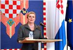 Konferencija za medije predsjednice Grabar-Kitarović