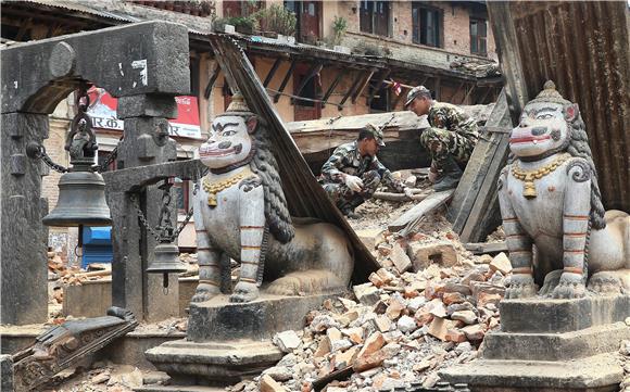 NEPAL EARTHQUAKE AFTERMATH