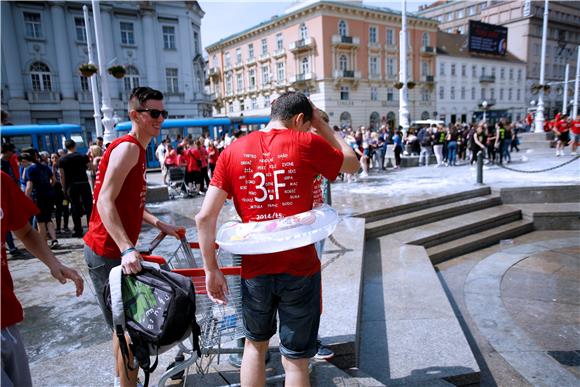 Zagrebački maturanti tradicionalno slave završetak srednje škole 