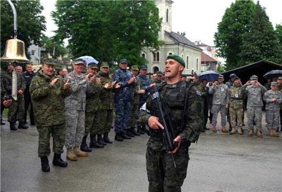  Završni prikaz natjecanja za najspremnijeg pripadnika Oružanih snaga RH 'Prvi za Hrvatsku 15'