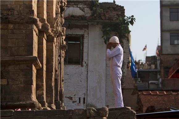 NEPAL EARTHQUAKE AFTERMATH