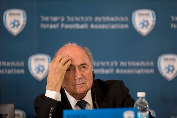 ISRAEL SOCCER FIFA BLATTER VISIT 