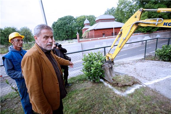 Otvaranje radova na izgradnji pješačkog mosta