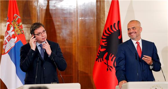 ALBANIA SERBIA RAMA VUCIC DIPLOMACY