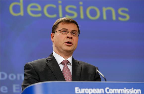 Potpredsjednik EK-a Valdis Dombrovskis u četvrtak i petak u Hrvatskoj