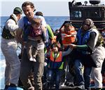 AT SEA MIGRANTS RESCUED NORTH OF LYBIA