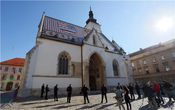 MARKOV TRG Zagrebačka nadbiskupija: žaljenje i zabrinutost zbog događaja na Markovu trgu i crkvi Sv. Marka