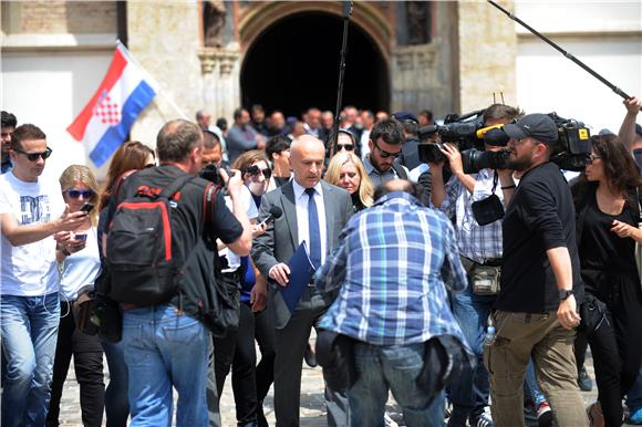 MARKOV TRG Matić ponudio prosvjednicima sastanak s Milanovićem u ponedjeljak, oni ga odbili