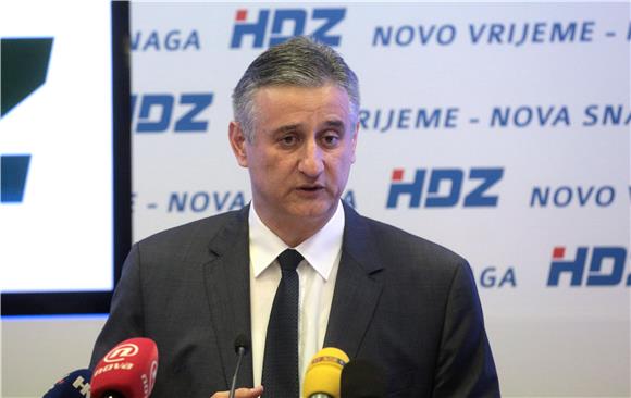 Tomislav Karamarko održao konferenciju za novinare u Središnjici stranke 29.05.2015.