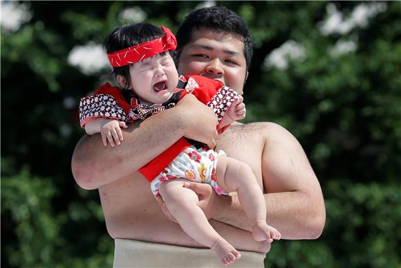 Tradicionalno sumo natjecanje beba i ove godine u Tokiju