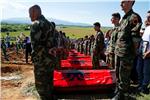 KOSOVO REBURIAL CEREMONY