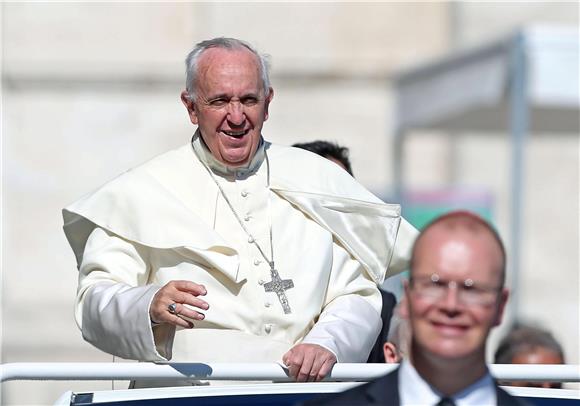 VATICAN POPE FRANCIS GENERAL AUDIENCE