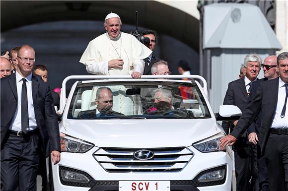 VATICAN POPE FRANCIS GENERAL AUDIENCE