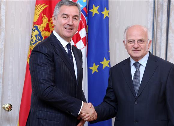 Parliament speaker vows Croatia's support to Montenegro on EU, NATO path