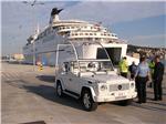 Croatian shipping company transports Popemobile