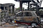 GHANA PETROL STATION FIRE