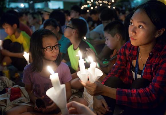 CHINA HONG KONG TIANANMEN SQUARE CRACKDOWN COMMEMORATION