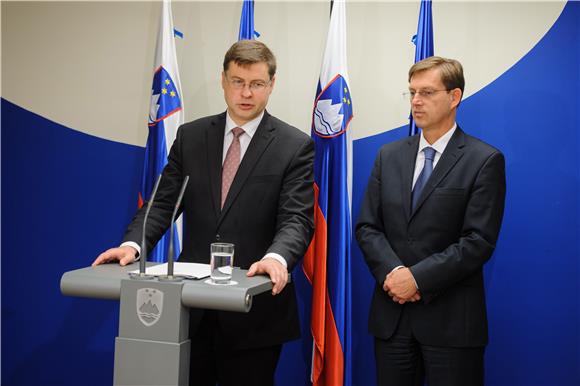 Dombrovskis: rast u Sloveniji bolji od europskog prosjeka