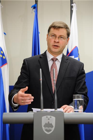 Dombrovskis: rast u Sloveniji bolji od europskog prosjeka