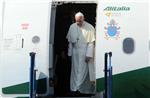 Pope Francis arrives in Sarajevo