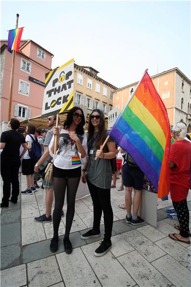 Pod sloganom 'Izađimo u siguran Split' održan peti Split Pride