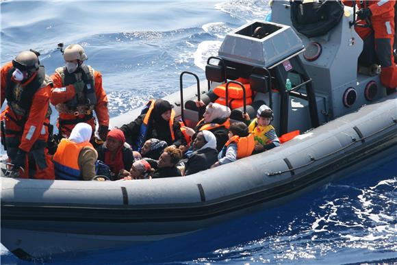 AT SEA MIGRATION RESCUE