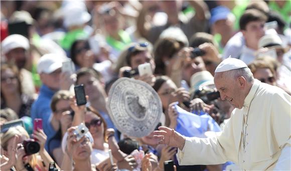 VATICAN CITY POPE FRANCIS GENERAL AUDIENCE