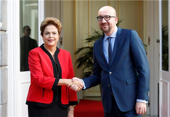 BELGIUM BRAZIL ROUSEFF DIPLOMACY