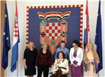 President receives four ombudswomen