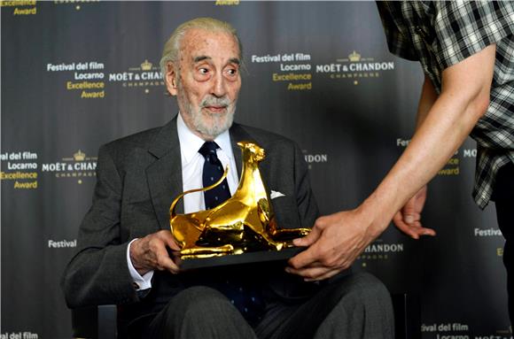 FILE SWITZERLAND OBIT CHRISTOPHER LEE