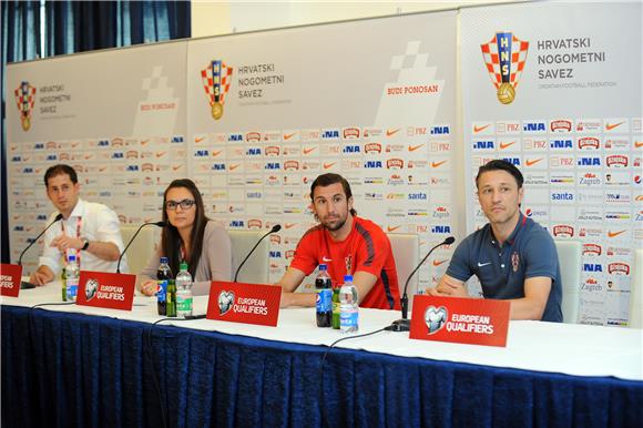 Konferencija za medije nogometne reprezentacije Hrvatske, 11. lipnja 2015.