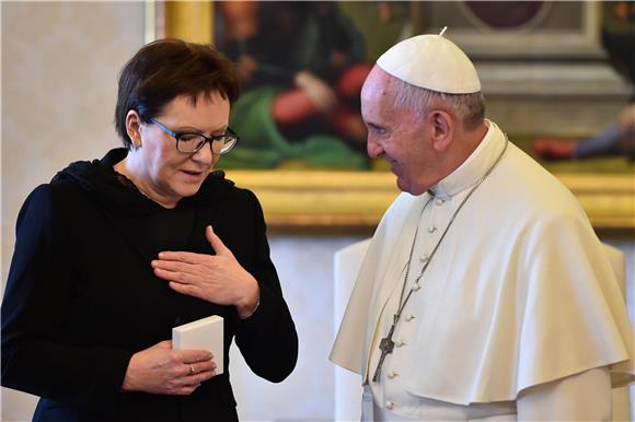 VATICAN POPE AUDIENCE POLAND