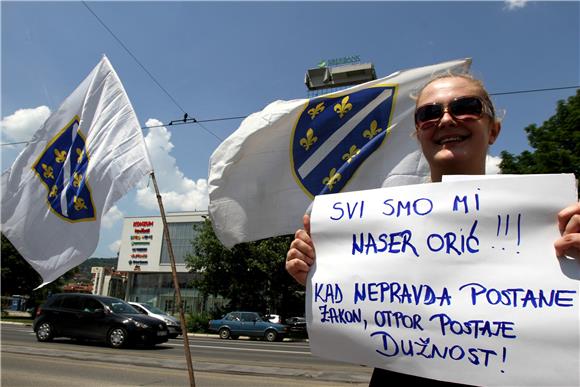 Prosvjedi u BiH zbog uhićenja Nasera Orića u Švicarskoj