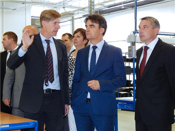 Wollsdorf leather company opens plant at Varazdin