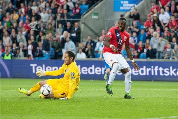 NORWAY SOCCER UEFA EURO 2016 QUALIFICATION