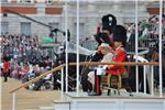 BRITAIN TROOPING THE COLOUR 