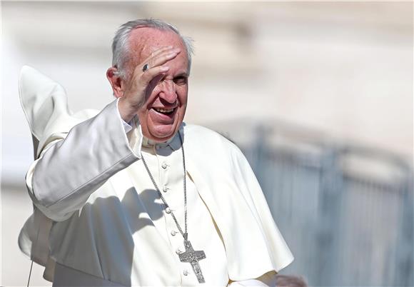 VATICAN POPE FRANCIS GENERAL AUDIENCE